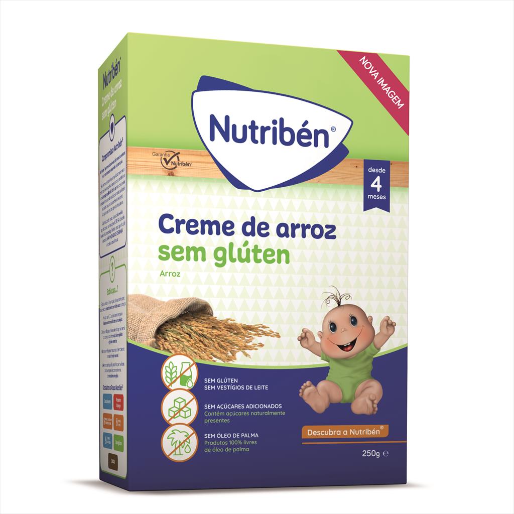 FARINHA N/L CRE ARROZ S/GL NUTRIBEN 250G